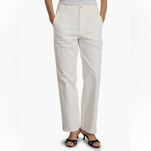 Alex Mill white twill pants size 6